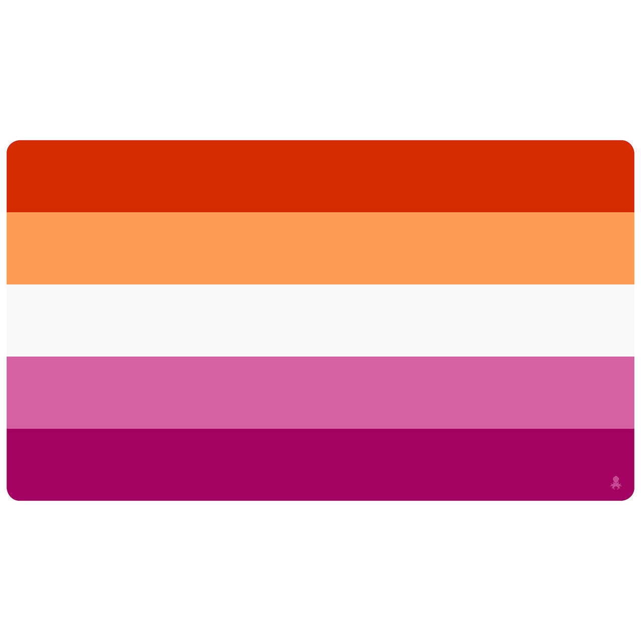 Lesbian Pride Flag Game Mat